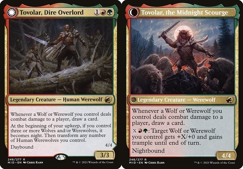 Tovolar, Dire Overlord // Tovolar, the Midnight Scourge
