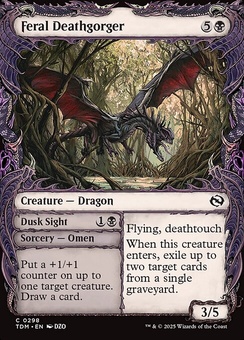 Feral Deathgorger // Dusk Sight (showcase)
