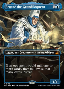 Bruvac the Grandiloquent (borderless foil) 