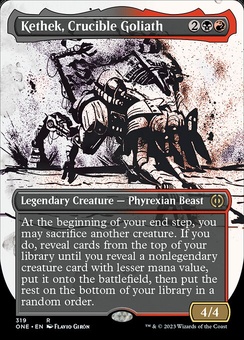 Kethek, Crucible Goliath (borderless compleat foil)