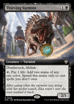 Thieving Varmint (extended art)