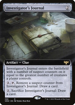 Investigator's Journal (extended art)