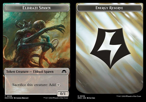 Eldrazi Spawn // Energy Reserve (token)