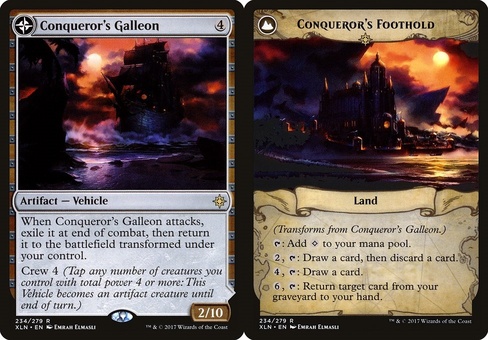 Conqueror's Galleon // Conqueror's Foothold