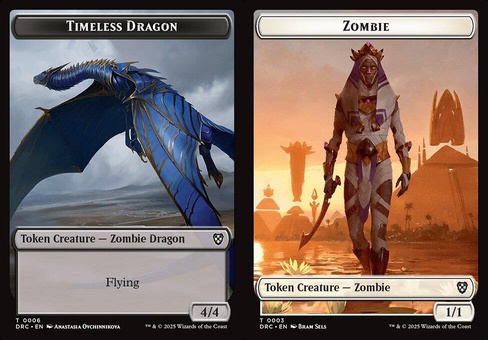 Timeless Dragon // Zombie #3 (token)