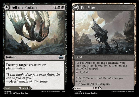 Fell the Profane // Fell Mire (foil)