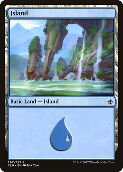 Island #267 (foil)