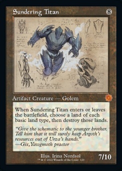Sundering Titan (showcase)