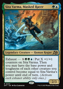 Sita Varma, Masked Racer (foil)