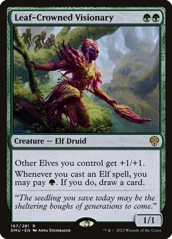 Leaf-Crowned Visionary (foil)