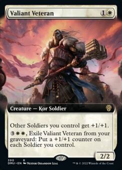 Valiant Veteran (extended art)
