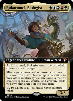 Rukarumel, Biologist (extended art foil)