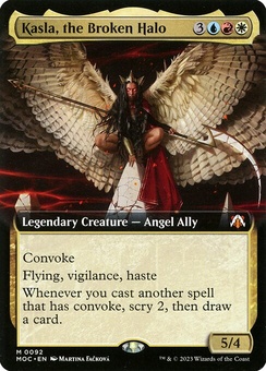 Kasla, the Broken Halo (extended art foil)