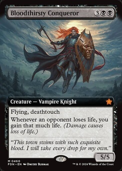 Bloodthirsty Conqueror (extended art)
