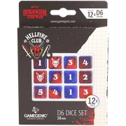 Stranger Things - Hellfire Club D6 Dice Set (12x) – 16mm