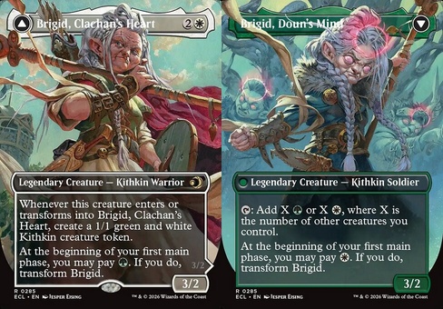 Brigid, Clachan's Heart // Brigid, Doun's Mind (borderless)