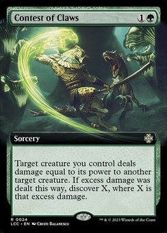 Contest of Claws (extended art)
