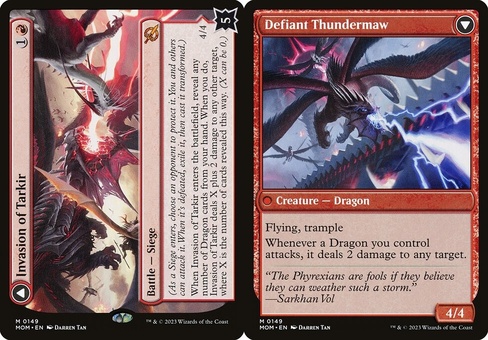 Invasion of Tarkir // Defiant Thundermaw