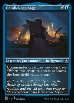 Candlekeep Sage (etched foil)