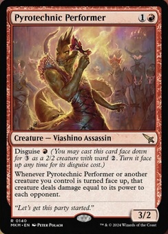 Pyrotechnic Performer (foil)