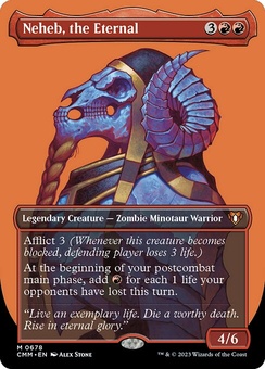 Neheb, the Eternal (borderless foil)