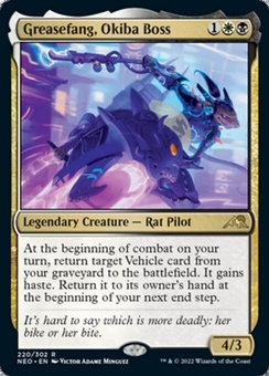 Greasefang, Okiba Boss (promo pack stamp)