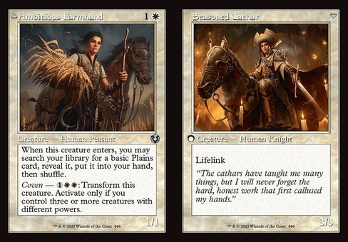 Ambitious Farmhand // Seasoned Cathar (retro)