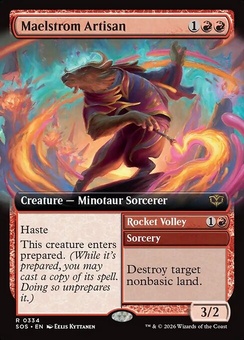 Maelstrom Artisan // Rocket Volley (extended art)