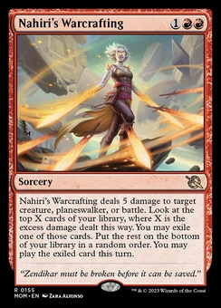Nahiri's Warcrafting (foil)