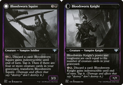 Bloodsworn Squire // Bloodsworn Knight