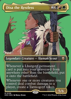 Disa the Restless (borderless foil)