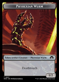 Phyrexian Wurm #017 (token)