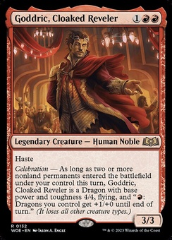 Goddric, Cloaked Reveler (foil)