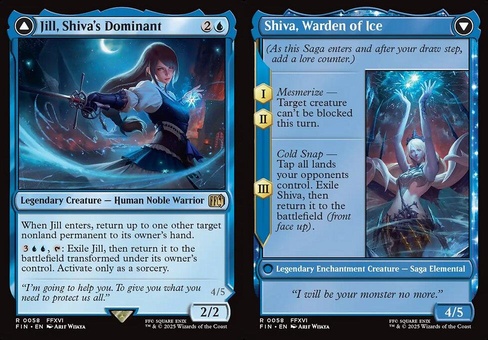 Jill, Shiva's Dominant // Shiva, Warden of Ice