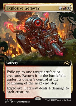Explosive Getaway (extended art)