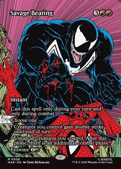 Savage Beating (borderless)