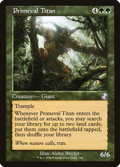 Primeval Titan (retro)