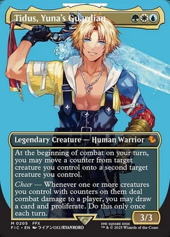 Tidus, Yuna's Guardian (borderless foil)