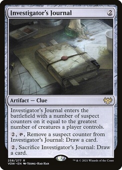 Investigator's Journal (foil)