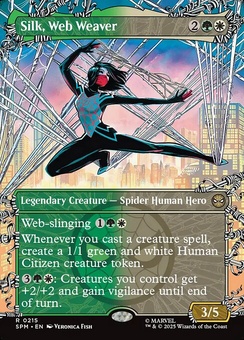 Silk, Web Weaver (borderless showcase)