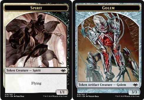 Spirit // Golem (token)
