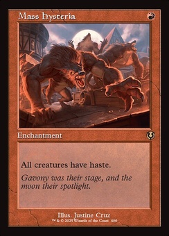 Mass Hysteria (retro foil)