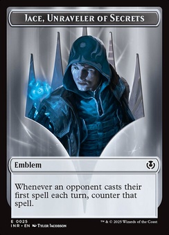 Jace, Unraveler of Secrets Emblem (token)