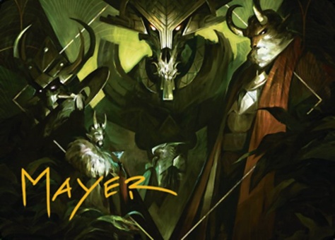 Meeting of the Five (art series - signed)