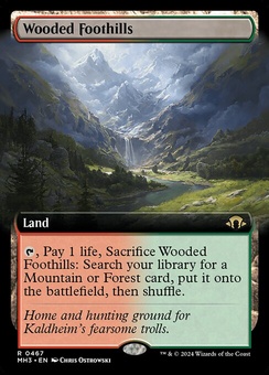 Wooded Foothills (extended art foil)