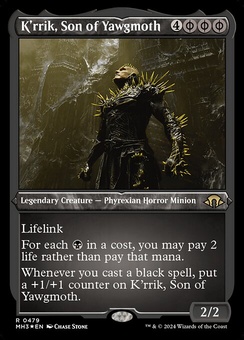 K'rrik, Son of Yawgmoth (etched foil)
