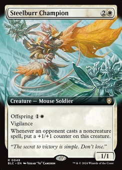 Steelburr Champion (extended art)