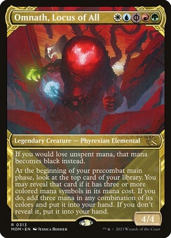 Omnath, Locus of All (showcase foil)