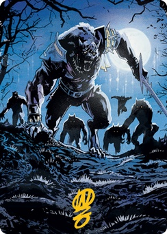 Tovolar, the Midnight Scourge (art series signed, alternate art)