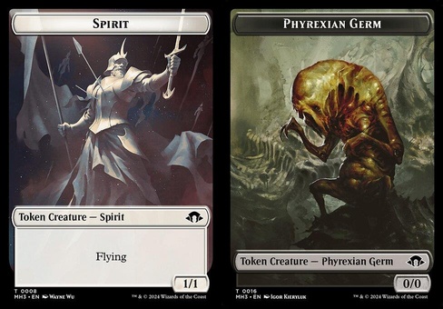 Spirit #008 // Phyrexian Germ (token foil)